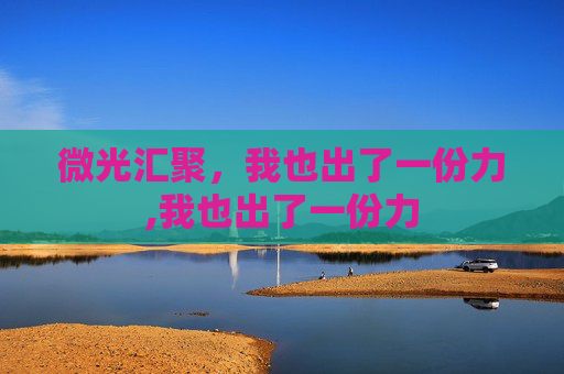 微光汇聚，我也出了一份力,我也出了一份力