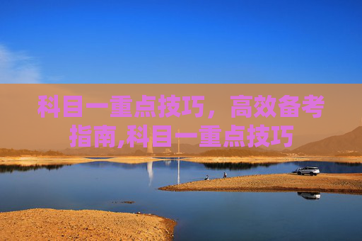 科目一重点技巧，高效备考指南,科目一重点技巧