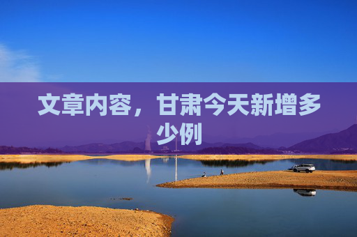 文章内容，甘肃今天新增多少例